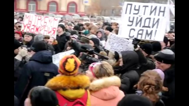 Как диктатор Путин сам себя выбирает на выборах