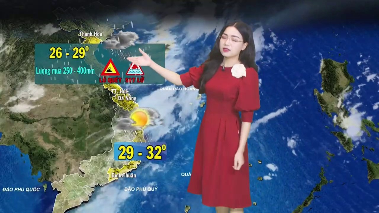 Dự báo thời tiết ngày 30/8/2019 | Bão số 4 - bão Podul gây mưa trên diện rộng
