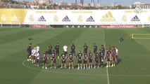 El Real Madrid guarda un minuto de silencio por la hija de Luis Enrique