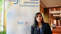Ms. Shivani R. Kumar at ACE Conference 2018 by GSTF Singapore