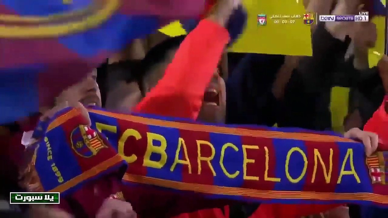 ملخص مباراة ليفربول وبرشلونة ٠-٣ تألق صلاح ومان...