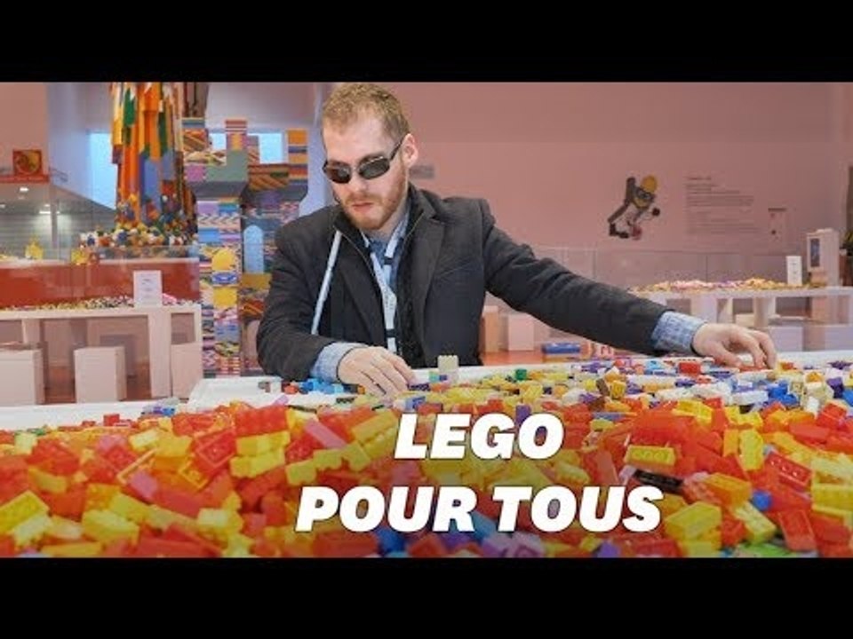 Lego teste des notices audio et en braille pour les personnes aveugles