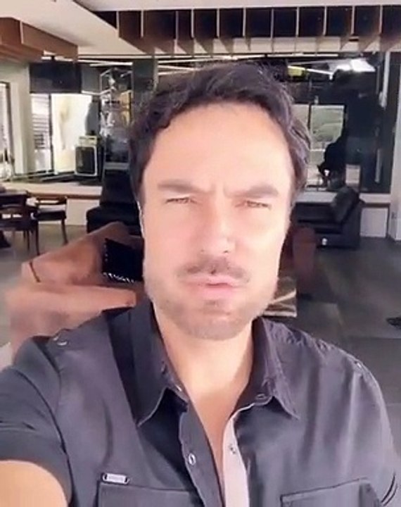Alejandro López el super javi grabando el señor de los cielos 7 arre!!