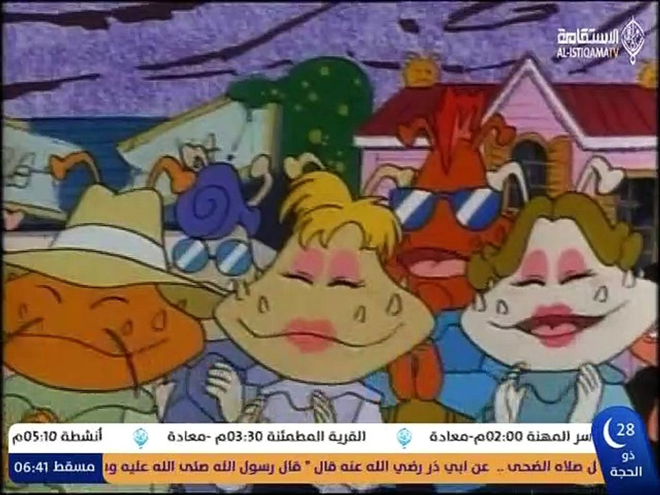 كرتون عزوز الحلقة٦ بدون موسيقى تم التسجيل بواسط...