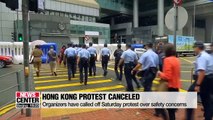 Hong Kong protests canceled as Joshua Wong arrested