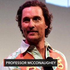 Matthew McConaughey now a professor at University of Texas