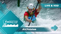 2019 ICF Canoe Slalom World Cup 4 Markkleeberg Germany / Heats – C1w, K1m