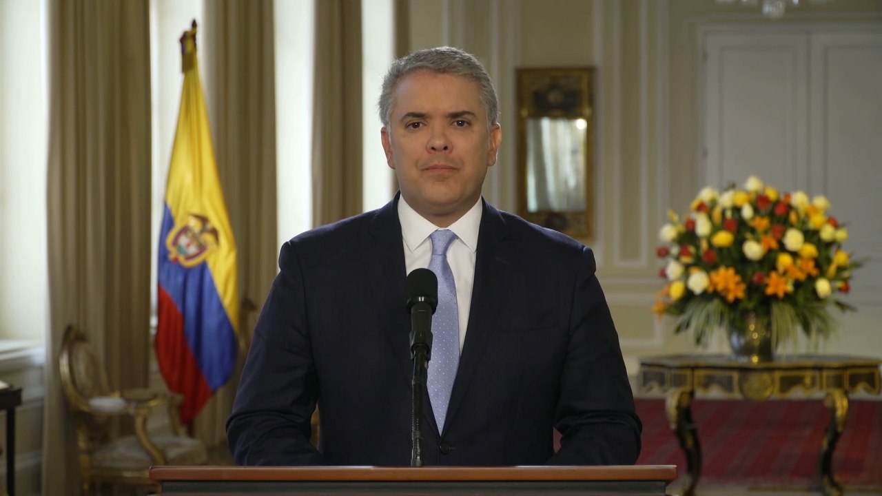 Iván Duque avisa de que Colombia "no acepta amenazas" tras el anuncio de las FARC