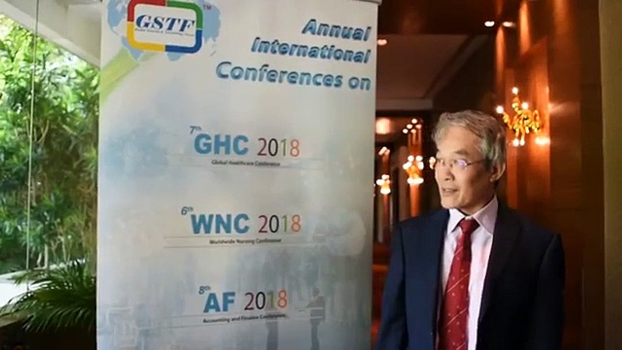 Mr. James YK Lau at AF Conference 2018 by GSTF Singapore