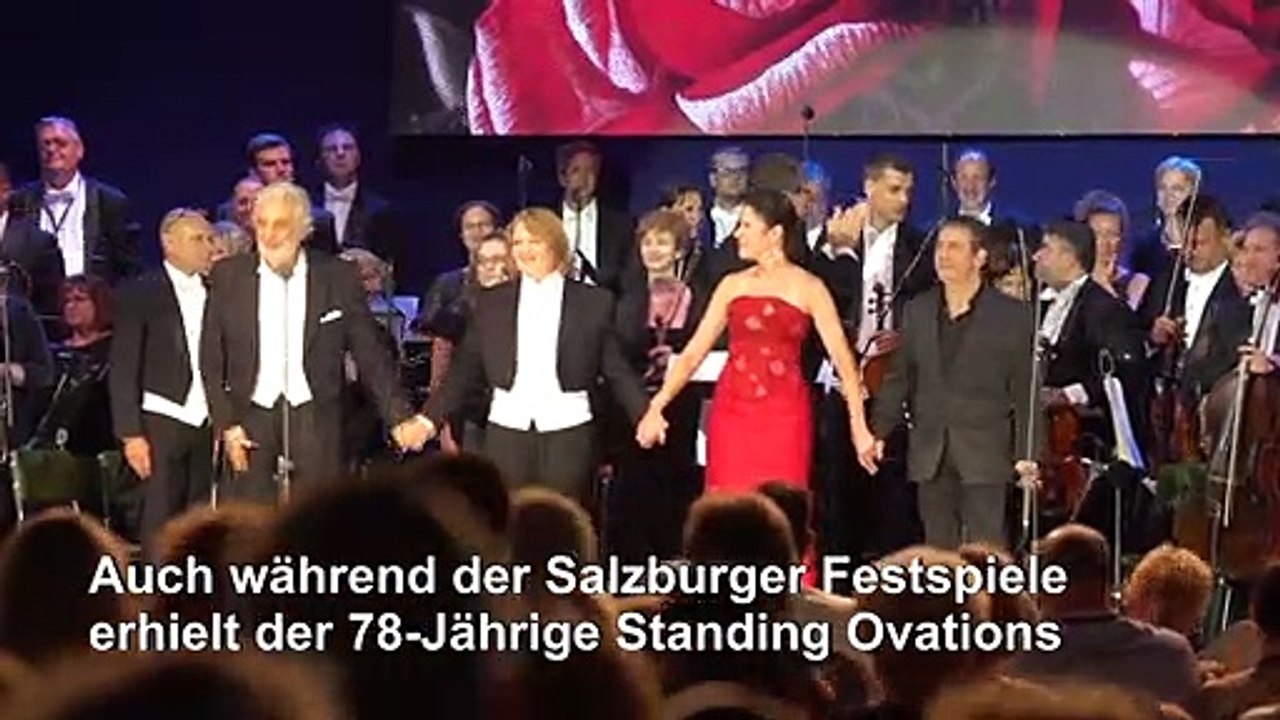 Applaus für Plácido Domingo - trotz Belästigungsvorwürfen