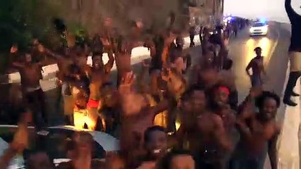 Más de 150 inmigrantes saltan la valla de Ceuta