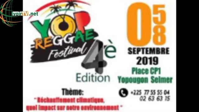 '' Yop Reggae Festival'' 2019:Les amoureux du Reggae se donnent rdv à Yopougon du 05 au 08 Septembre