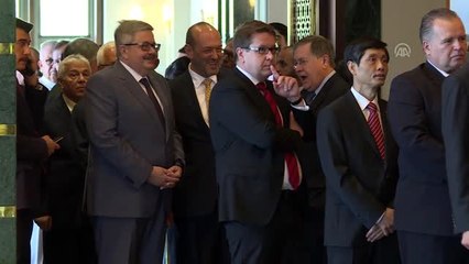 Cumhurbaşkanı Erdoğan tebrikleri kabul etti - Satterfield ve Yerhov'un sohbet etmesi