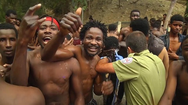 155 migrants jump fence from Morocco to Spanish exclave Ceuta