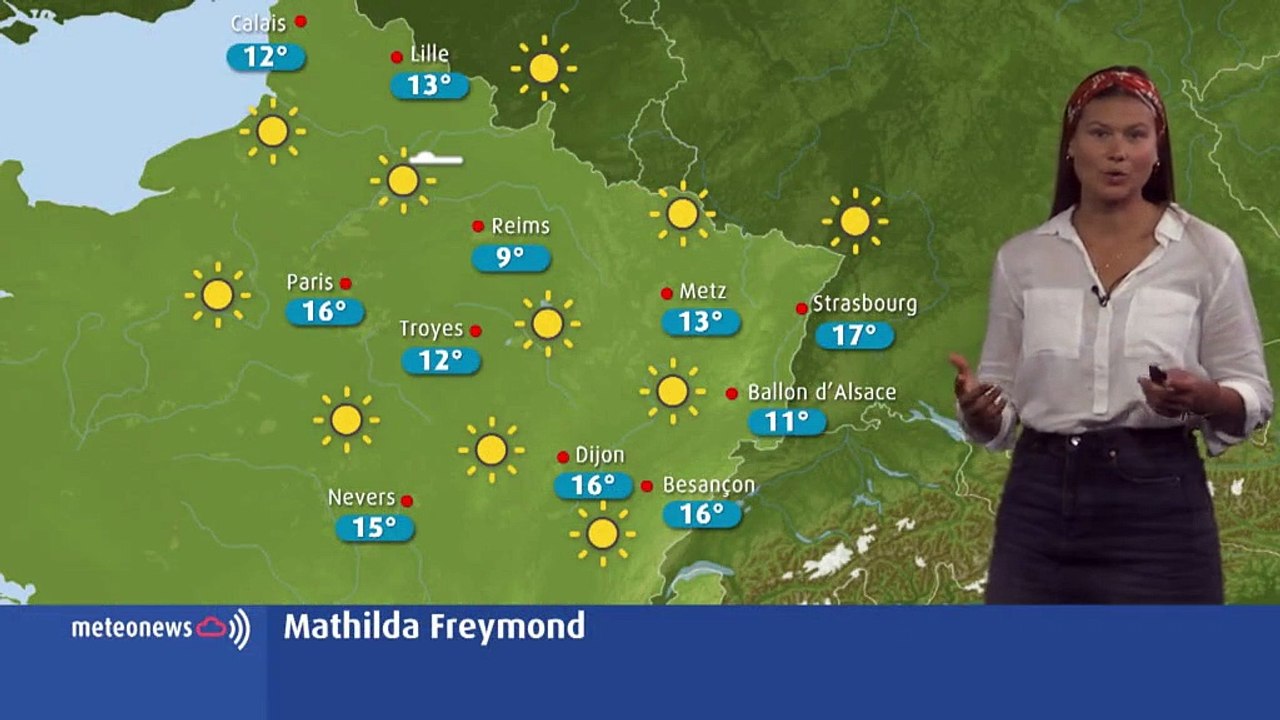 Grand soleil, températures en baisse dimanche : la météo de ce week-end en Lorraine et en Franche-Comté