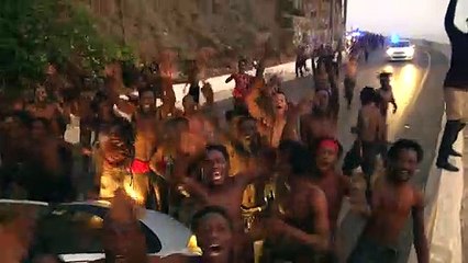 Mais de 150 migrantes forçam entrada em Ceuta