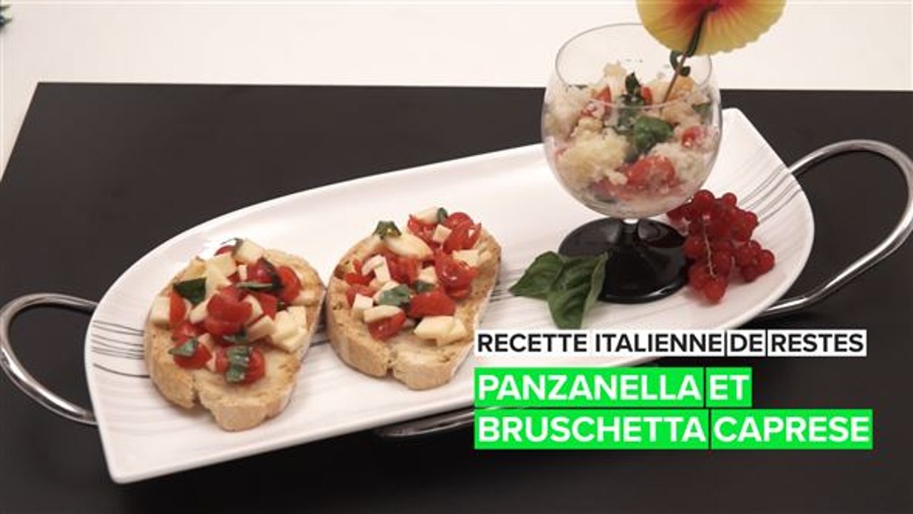Série d'exercices : EP 2 Panzanella e bruschetta caprese - Restes Italiens
