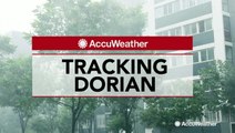 Dorian gaining strength in the Atlantic