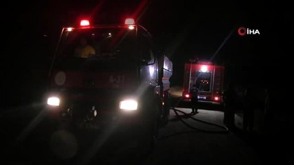 Hatay'da sazlık alanda çıkan yangın kontrol altına alındı