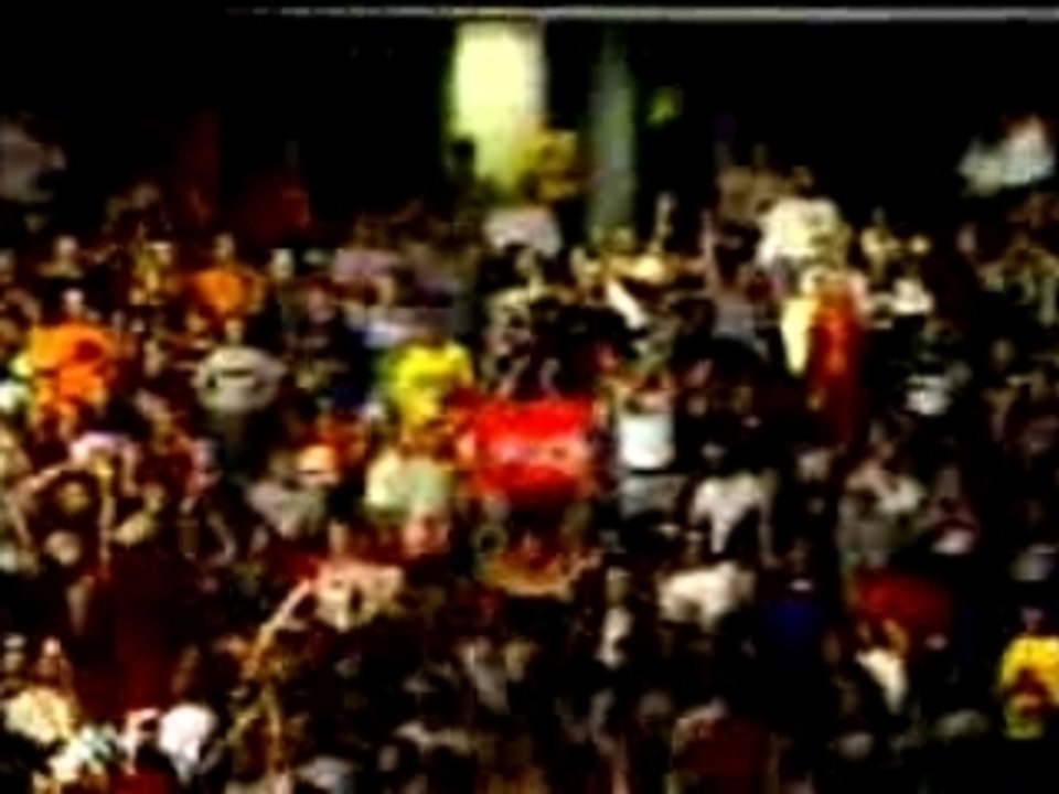 WWE - The Rock Rock Bottom Triple H