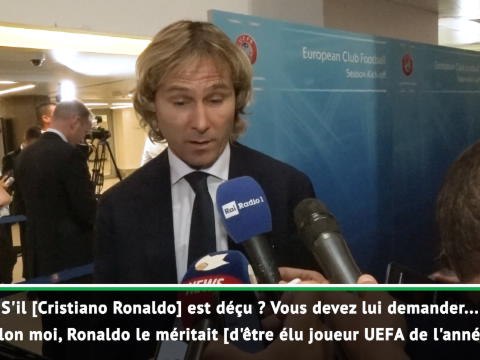 Juventus - Nedved : Ronaldo méritait cette récompense