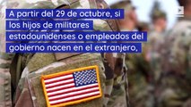 Trump termina la ciudadanía automática para algunos hijos de militares estadounidenses nacidos en el extranjero