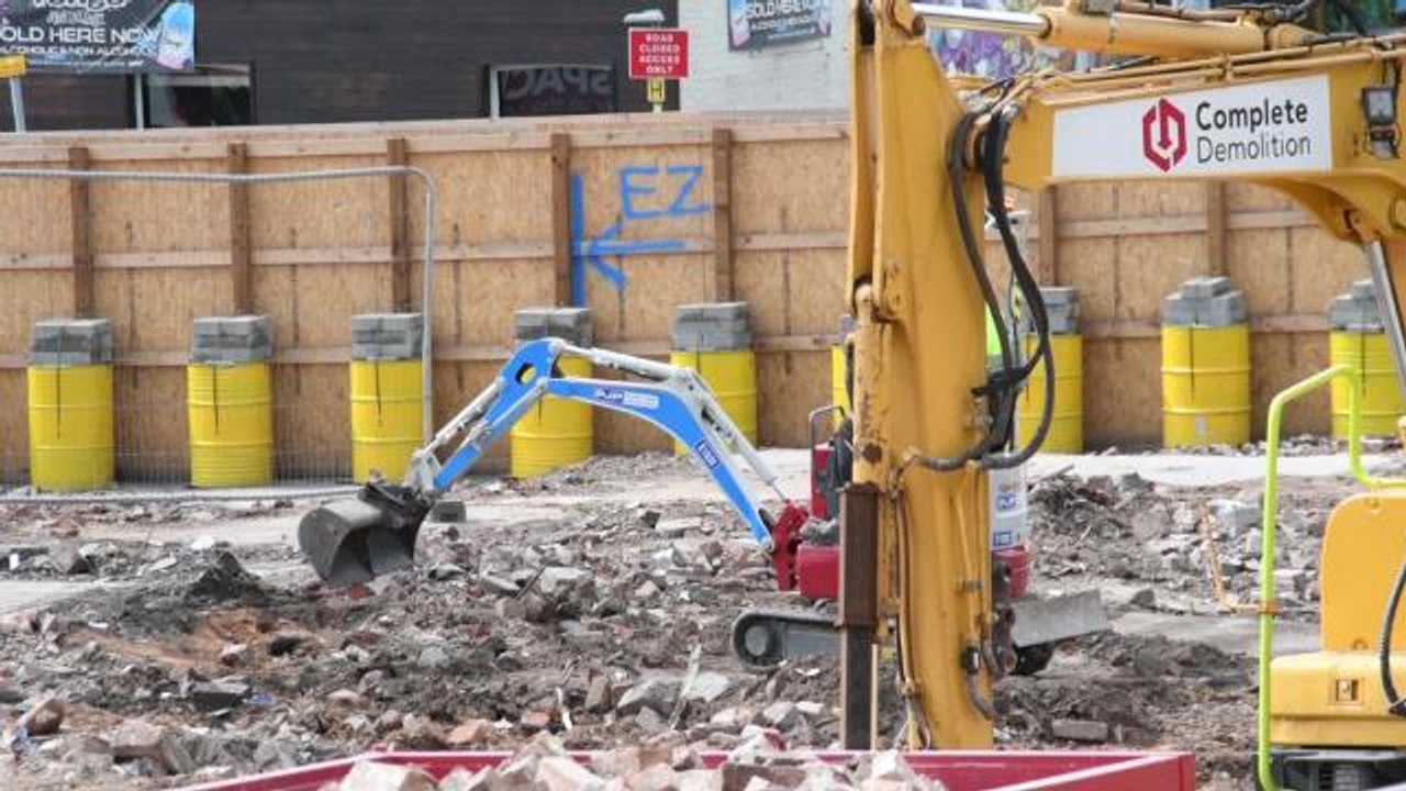 Watch: UCLan demolition