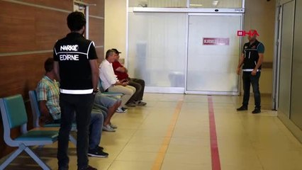 Edirne'de uyuşturucu operasyonu 3 gözaltı