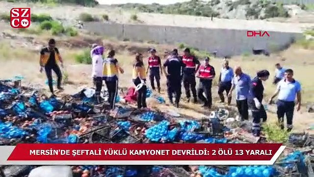 Tarım işçilerini taşıyan kamyonet devrildi! 2 ölü 13 yaralı