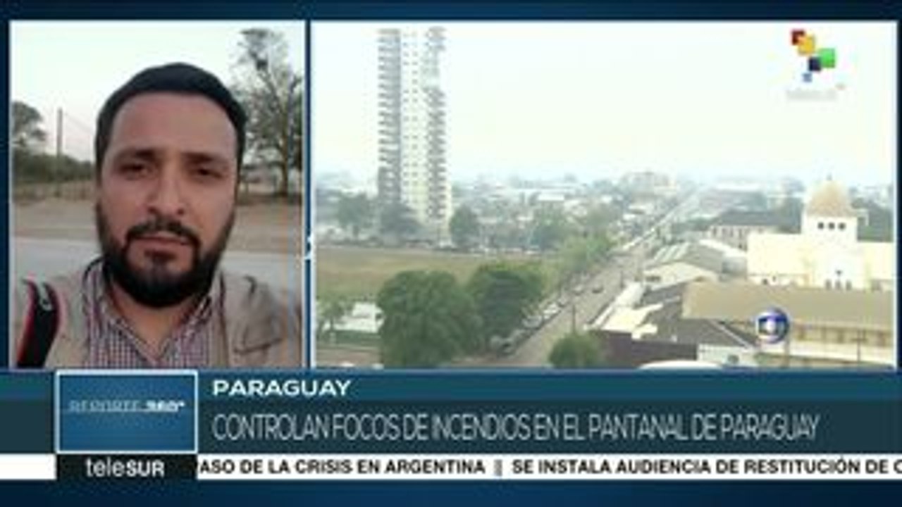 Logran controlar focos de incendios en el Pantanal paraguayo