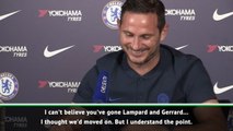 Lampard rebukes journo for 'clumsy' Gerrard question