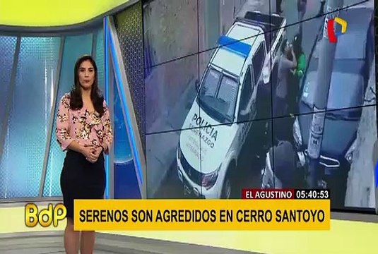 Hombres golpean a serenos tras ser intervenidos por beber licor en la vía pública