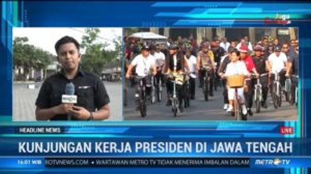 Ke Magelang, Jokowi Keliling Candi Borobudur dan Bagikan Sertifikat Tanah