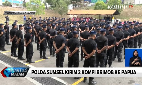 Polda Sumsel Kirim 2 Kompi Brimob ke Papua