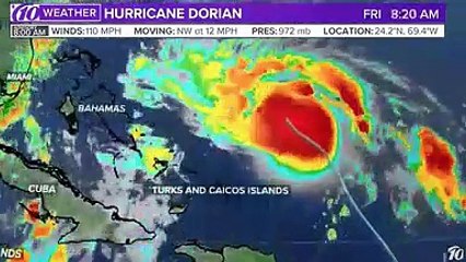 Hurricane Dorian Florida tracker- What time will Hurricane Dorian reach Florida