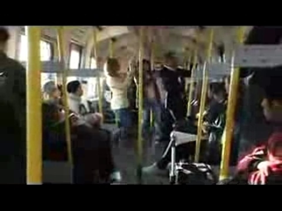 Thriller dance dans le metro