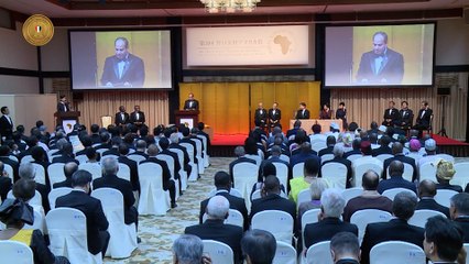 السيسي في طوكيو: استقبله الإمبراطور وحضر حفل تكريم وألقى كلمة إفريقيا