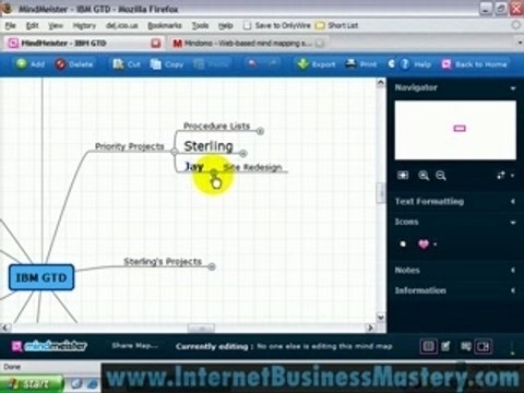Getting Things Done (GTD) with Mindmaps
