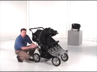 Valco Baby Runabout Tri-Mode Twin Stroller