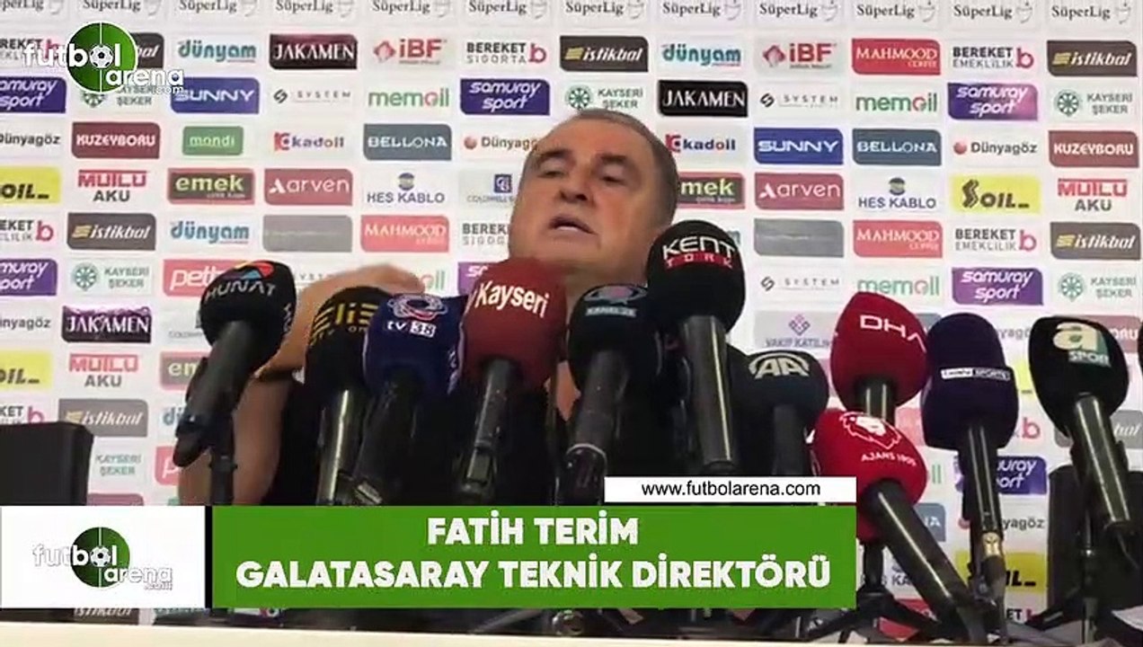 Fatih Terim: "Transfer gelecek diye rahatsızlık duyan futbolcu çıkar gol atar"