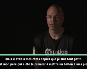La Liga - Iniesta : "Mon père a toujours été très important dans ma carrière"