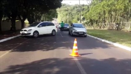 Operação Bloqueio é realizada na Rua Bom Jesus, na Área Militar