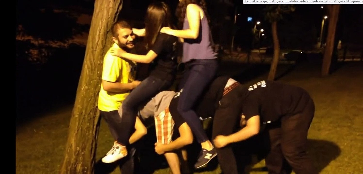Kızlarla Erkekler Karışık Uzun Eşek Oyunu