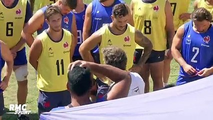 XV de France : "Pas mal de confiance avant de partir au Japon" analyse Saint-André