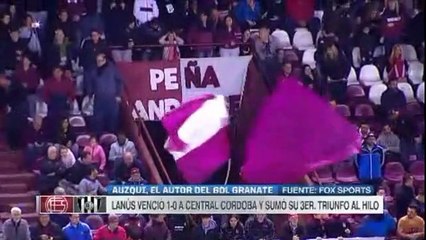 Lanús 1-0 Central Córdoba - Superliga - Fecha 4