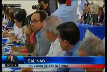 Gabinete itinerante se desarrolló en Santa Elena