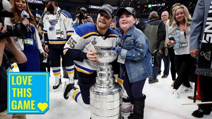 Laila Anderson never doubted the St. Louis Blues!