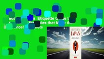 About For Books  Etiquette Guide to Japan: Know the Rules that Make the Difference! Complete