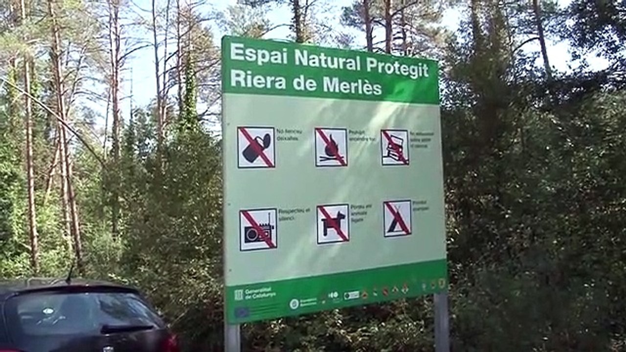 Massificació i anarquia a la riera de Merlès durant l'estiu