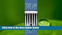 Tort Law: Concepts and Applications  Best Sellers Rank : #2